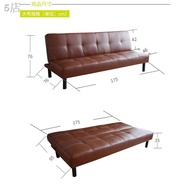 ✻✐dgsl689n7x🔥Ready Stock🔥Auntton Durable 2 Seater or 3 Seater or 4 Seater Foldable Sofa Bed Design/Sofa/Sofabed