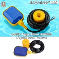 Cable Type Float Switch Liquid Fluid Valve Water Level Controller Sensor 2m 3m 5m 10m 15m