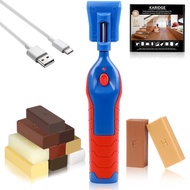 Laminate Floor Filler Repair Kit- Hardwood Floor Vinyl Lvp Repair Kit with Upgraded Heat Pen Wax Set