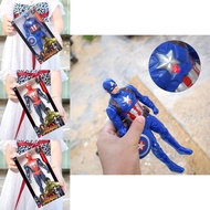 Hulk Spiderman Iron Man Captain America Action Figure LED Light Kids Gift Toys