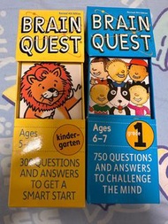 Brain quest 5-6 ages and 6-7 ages