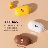 Line friends 熊大 可妮兔 莎莉 cony brown 布朗熊 sally choco Samsung galaxy buds + buds plus 耳機套 殼 保護套 case earphone