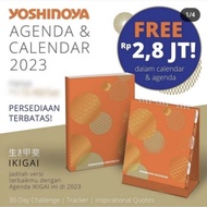 Dijual Agenda dan Kalender Yoshinoya 2023 Limited
