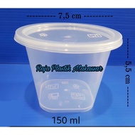 Thinwall pudding cup 150ml / plastic pudding cup 150ml / agar-agar cup 150ml