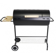 P&P_chic shop SANE เตาปิ้งย่างบาร์บีคิวถ่าน 43x106x97.5 ซม. Finegrill-BK สีดำ