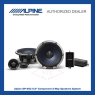 ALPINE Car Audio DP-65C 6.5 inch 2-Way Component Speaker
