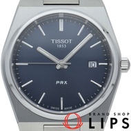 天梭 PRX 石英錶，40 毫米，PRX T137.410.16.041.00，男士腕錶，不鏽鋼/皮革錶帶，藍色，成色極佳，含原廠錶盒 [全新]