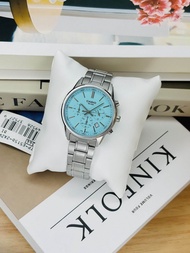 🔥ใหม่ล่าสุด 🔥Casio Standard นาฬิกาข้อมือผู้ชาย สายสเตนเลส รุ่น Chronograph MTP-E515D หน้าปัก 41 mm