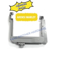 ARENSI-MARLEY F300 GUTTER ADJUSTABLE PVC BRACKET(PVC RAINWATER GUTTER) GREY