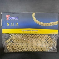 SCC THAI RANTAI 428 GOLD ORING CHAIN 428 124L 132L RANTAI ORING EMAS MOTOR Y15 LC135 Y125 EX5 WAVE C