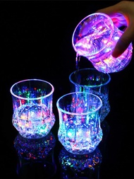點亮鳳梨杯子,LED彩色閃爍完美適用於派對和ktv