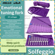 🔔疗愈音叉 音叉🔔Tuning fork🔔療愈音叉Solfeggio 9 aluminum alloy 音叉🔔Tuning fork set  情绪音叉 F174 F285 UT396 RE417 M