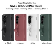 CASE CROUCHING TIGER Samsung Z Case Headphone Case Samsung Galaxy Z Fold 3/ Fold 4/ Fold 5 Casing Sa