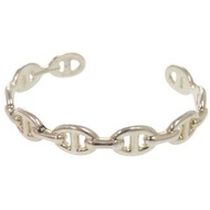 狀況良好 Hermès Chaine d'Ancre Enchaine 銀 925 手鐲 1203 [二手] HERMES