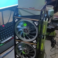 rep GeeekPi mining rig casing case akrilik untuk STB dan Raspberry Pi