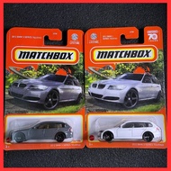 Matchbox BMW 3 Series Touring Car 2024 Grey Model White BMW Diecast Collections Series BMW 3 Series 