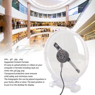 3D Hologram Fan WiFi Projector Naked Eye 3D Display 1080x160 80pcs LED Beads 3D Hologram Projector A