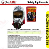 DO SAFE BRAND FIRE ESCAPE MASK SMOKE DISPOSAL FACE MASK SDSFF101