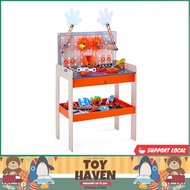 [sgstock] Hape E3027 Deluxe Scientific Workbench,Green L: 19.3, W: 11.8, H: 30.5 inch