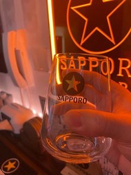 ✪SAPPORO限量啤酒杯一對全新連盒