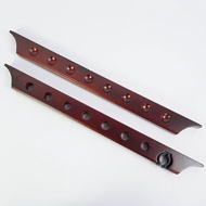 GR8 Billiards Wall Cue Rack 7 Cues & 1 Raise Cue Mahogany
