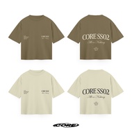 CORE - 'SS02' (BOXY, CROPPED FIT TEE)