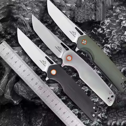 FREETIGER D2 Steel FT917 Folding Knife Small Pocket Hunting Camping Survival Outdoor Bushcraft EDC T