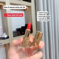 The History of Whoo ORANGE RED mini matte lipstick COLOR 24