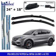 Brainbox Frameless Car Wiper DFSK Glory i-Auto Iauto Wiper Blade Rubber Car Windshield Cleaner