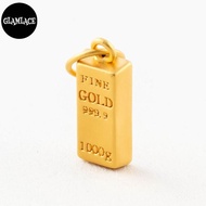 999,9 Tulen Gold Bar Locket
