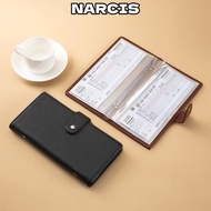 NARCIS Envelopes Money Saving Challenge, Save Money PU Money Collection Book, Funny Large Capacity P