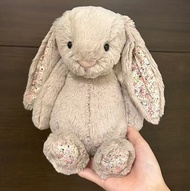 31cm Original Jelly Cat Beige Floral Bonnie Rabbit Doll Bedroom Bed Ornaments Cats And Dogs Play Toy