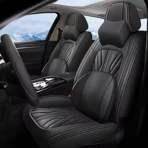 Artificial Leather Universal Car Seat Cover for Mercedes C-Class W202 W203 W204 W205 A205 C204 C205 
