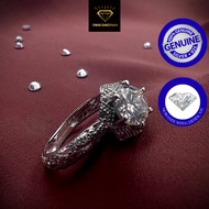 CINCIN SILVER PEREMPUAN 925| BATU MOISANITE