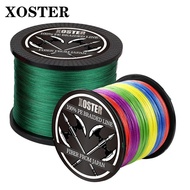 XOSTER 300M X16 Braided PE Fishing Line High Density Weaving for Freshwater Lure Fishing