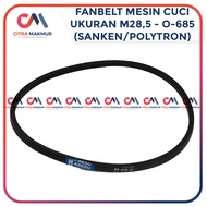 Vanbelt M28.5 Mesin Cuci Polytron Fan Belt Fanbelt M 28.5 o 685 690
