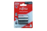Fujitsu Universal AAA Alkaline Battery, LR03, 1.5 Volts, Triple A - Pack of 6 Batteries (6 Count)