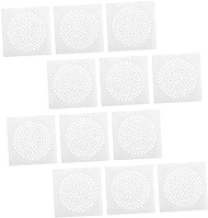 Housoutil 30pcs Floor Drain Filter Seal Stickers Bathtub Drain Stoppers Silicone Drain Cover Sink Filter Cover Bathroom Drain Cover Replacement Drain Stopper Non-woven Fabric White Pool Hose