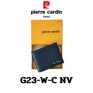 Pierre Cardin (ปีแอร์ การ์แดง) กระเป๋าธนบัตร กระเป๋าสตางค์เล็ก  กระเป๋าสตางค์ผู้ชาย กระเป๋าหนัง กระเป๋าหนังแท้ รุ่น G23-W-C พร้อมส่ง ราคาพิเศษ