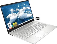 Newest HP 15 Business Laptop, Intel i5-1135G7 Quad Core (Beats i7-1065G7), 15.6' IPS FHD, Intel Iris Xe Graphics, 16GB DDR4 RAM, 512GB PCIE SSD, Fingerprint HDMI WiFi USB-C, Goldoxis Card, Silver