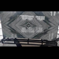 granit lantai 60x120 putih motif hitam serat marmer by sun power
