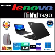 Lenovo ThinkPad T490 ( 1 Year Warranty)