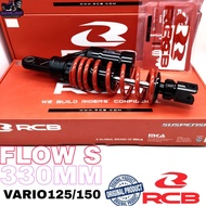ABSORBER RCB FLOW-S HONDA CLICK VARIO125 VARIO150 330MM RACING BOY FLOW S ABSORBER RED ACCESSORIES M