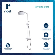 RIGEL Thermostatic Chrome Rain Shower Set R-TSME8055B