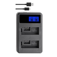 LP-E5 LPE5 LP E5 Camera LCD Dual charger for Canon EOS Rebel XS Rebel T1i XSi 1000D, 500D, 450D Kiss