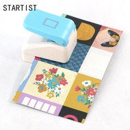[STARTIST] SiaBiced Paper Punch Paper Puncher Portable for Notebook Postage Stamp Puncher Craft Hole