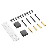 Upgraded Metal Servo Fixed Mount Bracket Kit Parts for WPL MN 4WD 6WD Rc Car Spare parts