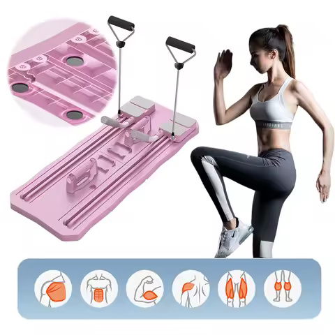 Multifunctional Fitness Board Abdominal Board Push Up Plate Pilates Board Ab Board Reformer Fitness