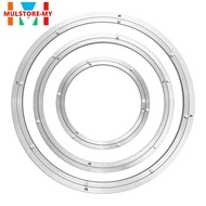 【】Aluminum Alloy Dining Table Turntable Base Round Table Glass Turntable Base