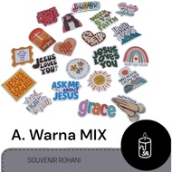 10 PCS WATERPROOF BIBLE AYAT SPIRITUAL STICKERS / WATERPROFF TUMBLR STICKERS CUTTING BIBLE VERSE PIN